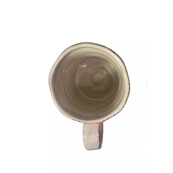 Tabletops Lifestyles Coffee Mug Calvia Hand Painted Multicolor 16 oz Set Of 2 - Picture 6 of 11